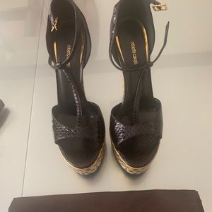 Roberto Cavalli Heels - new - with box - size 8